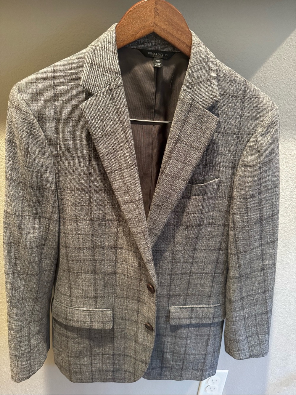 Men’s Banana Republic x Kevin Love Plaid Blazer